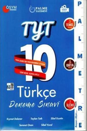 TYT Türkçe Palmetre 10'lu Deneme Sınavı