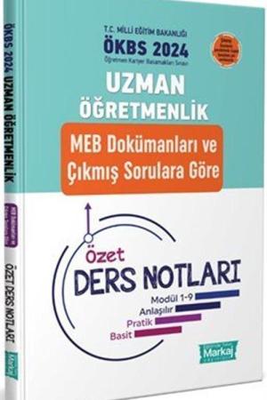 Uzman Öğretmenlik Meb Çalışma Kitabı Öba Ders Videoları Özet Ders Notları