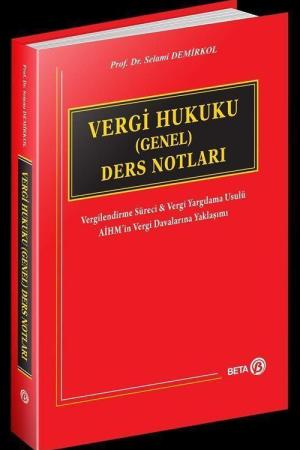Vergi Hukuku (Genel) Ders Notları