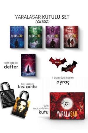 Yaralasar 4 Kitaplık Hediyeli Set (Karton Kapak)