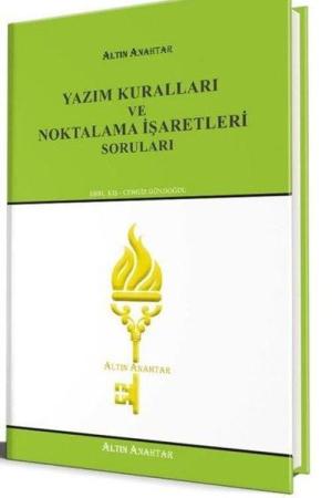 Yazım Kuralları Ve Noktalama İşaretleri Soruları