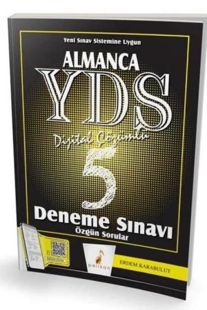 YDS Almanca Dijital Çözümlü 5 Deneme Sınavı