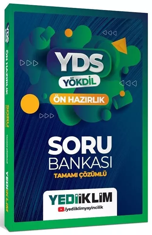 YDS YÖKDİL Ön Hazırlık Tamamı Çözümlü Soru Bankası