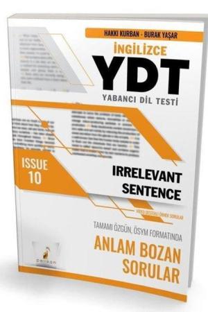 YDT İngilizce Irrelevant Sentence Issue 10