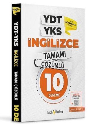 YDT YKS İngilizce Tamamı Çözümlü 10 Deneme