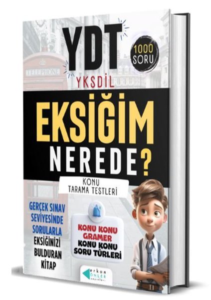 YDT-YKSDİL Eksiğim Nerede Soru Bankası