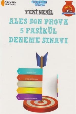 Yeni Nesil ALES Son Prova 5 Fasikül Deneme Sınavı