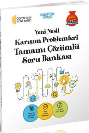 Yeni Nesil Karışım Problemleri Tamamı Çözümlü Soru Bankası