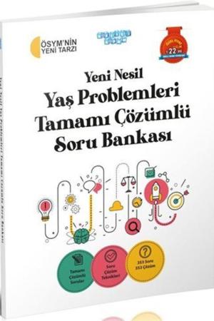 Yeni Nesil Yaş Problemleri Tamamı Çözümlü Soru Bankası