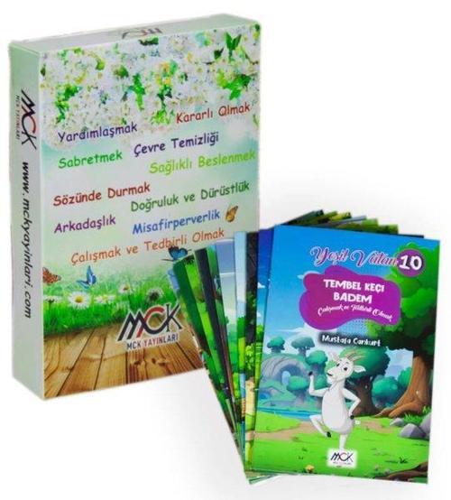 Yeşil Vatan Serisi (10 Kitap Set) Resimli Hikaye (1.Sınıflar İçin)