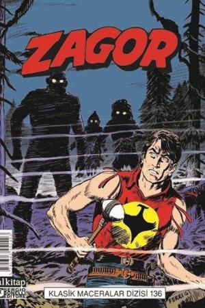 Zagor Klasik Maceralar Cilt 136 / Ormandaki Gölgeler-Dolunay-Kanlı Gece- İnsanlar ve Kurtlar
