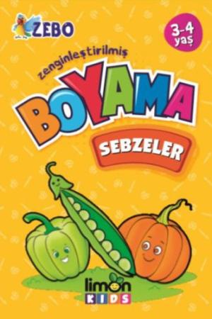 Zenginleştirilmiş Boyama / Sebzeler (3-4 Yaş)