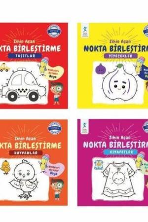 Zihin Açan Nokta Birleştirme Set (4 Kitap)