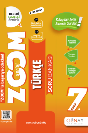 Zoom Serisi - 7. Sınıf Türkçe Soru Bankası